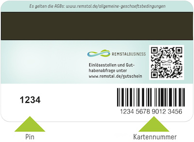 Gutscheinkarte